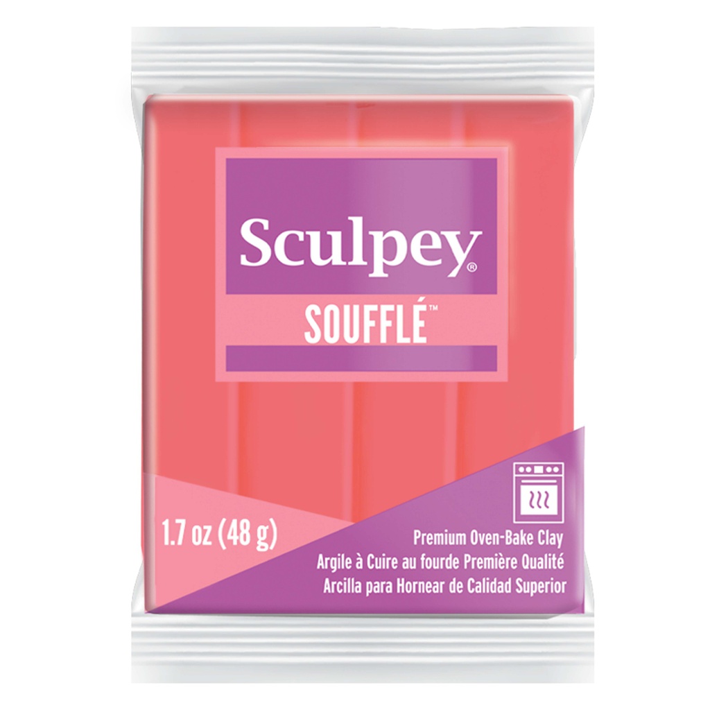 Sculpey Soufflé 1.7oz Mandarin