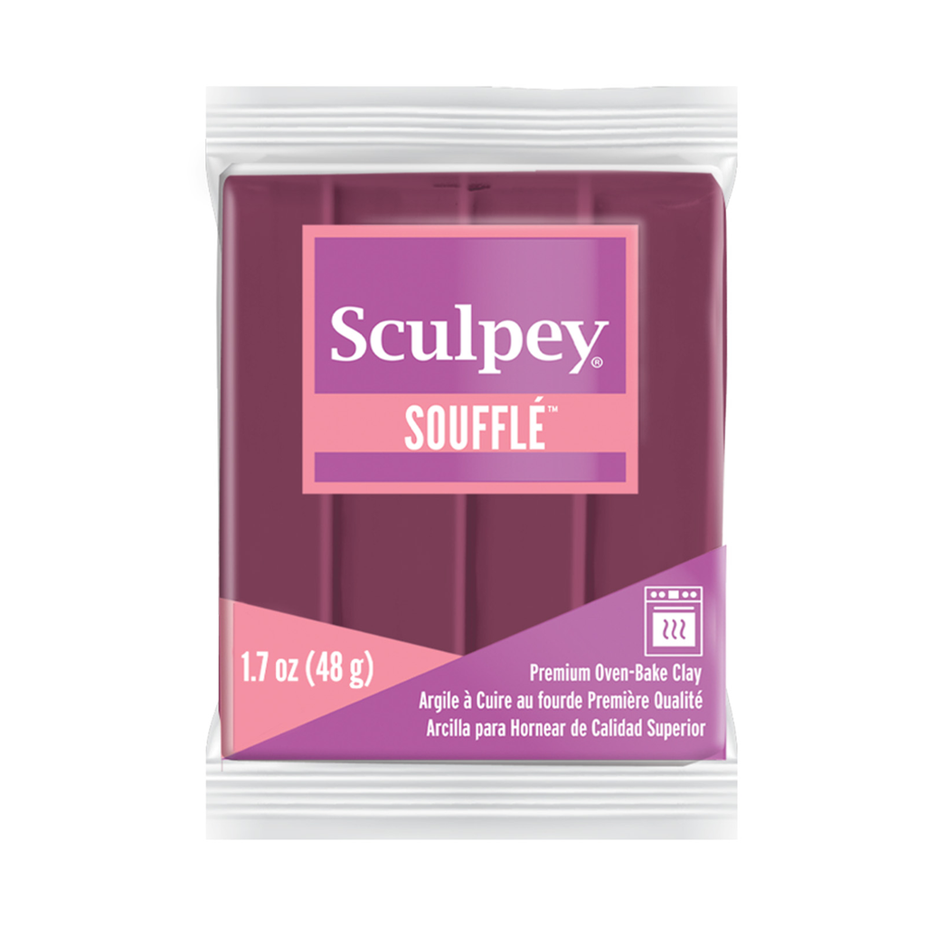 Sculpey Soufflé 1.7oz Cabernet