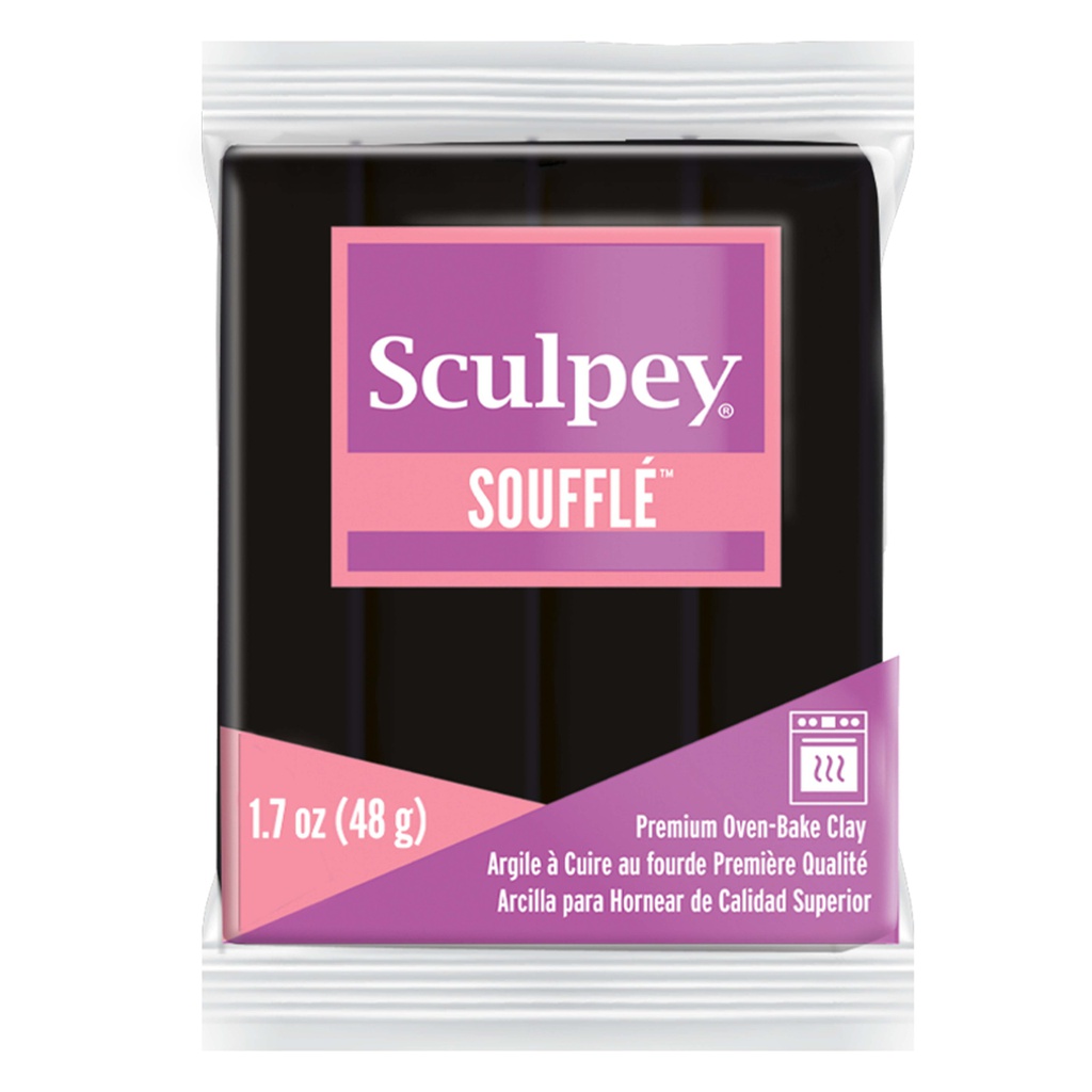 Sculpey Soufflé 1.7oz Poppy Seed