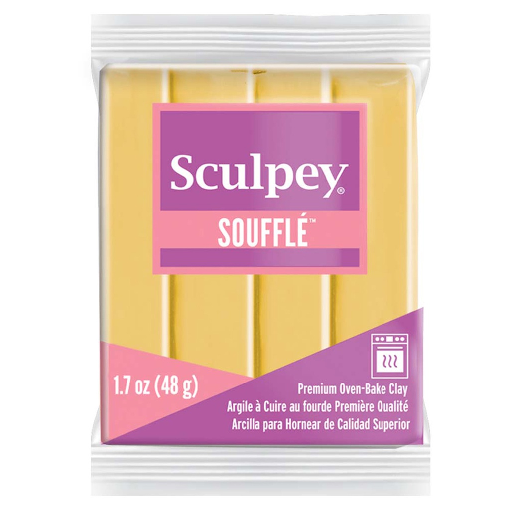 Sculpey Soufflé - Yellow Ochre (1.7oz)