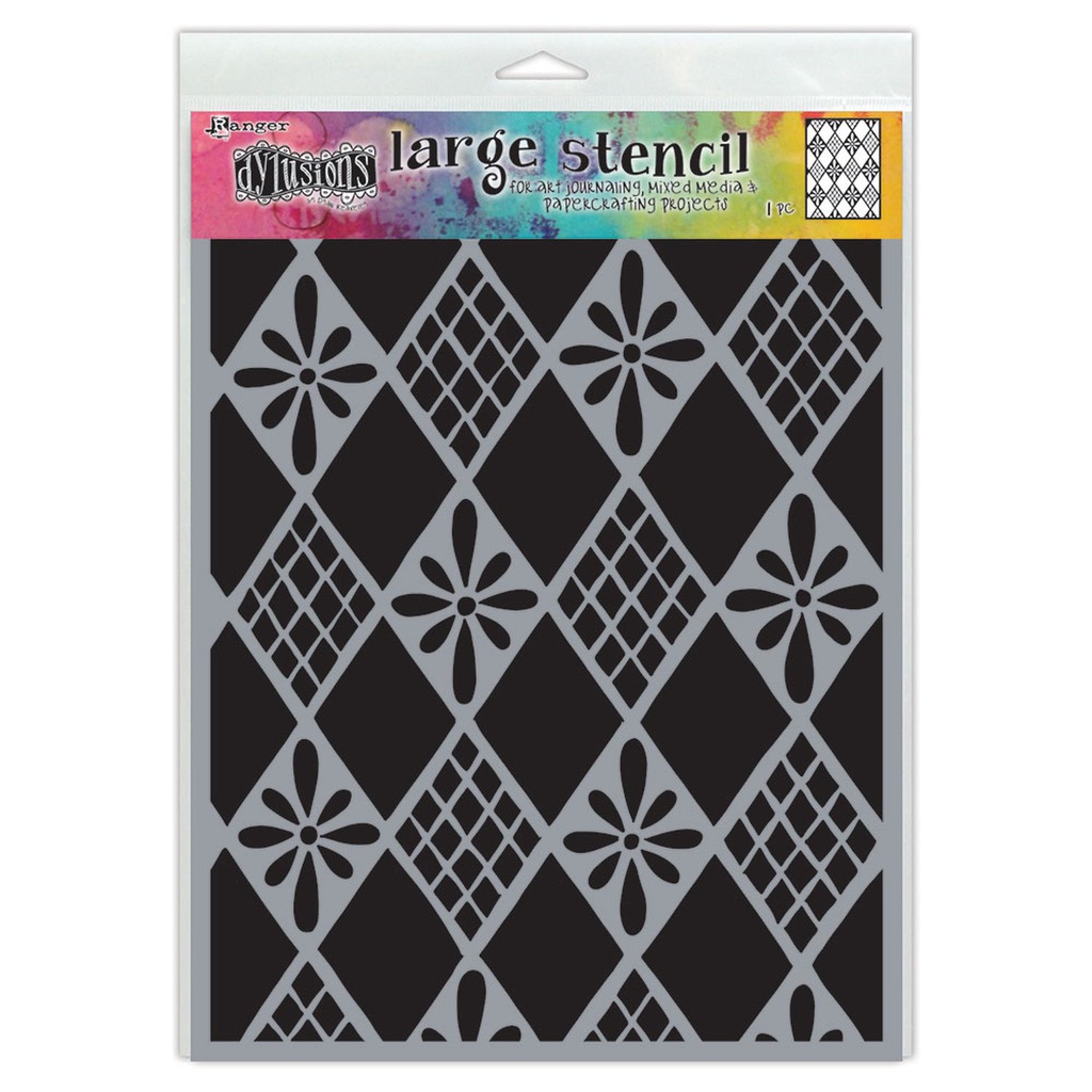 Dylusions Couture Stamp Sets Walk in the Park, Duo