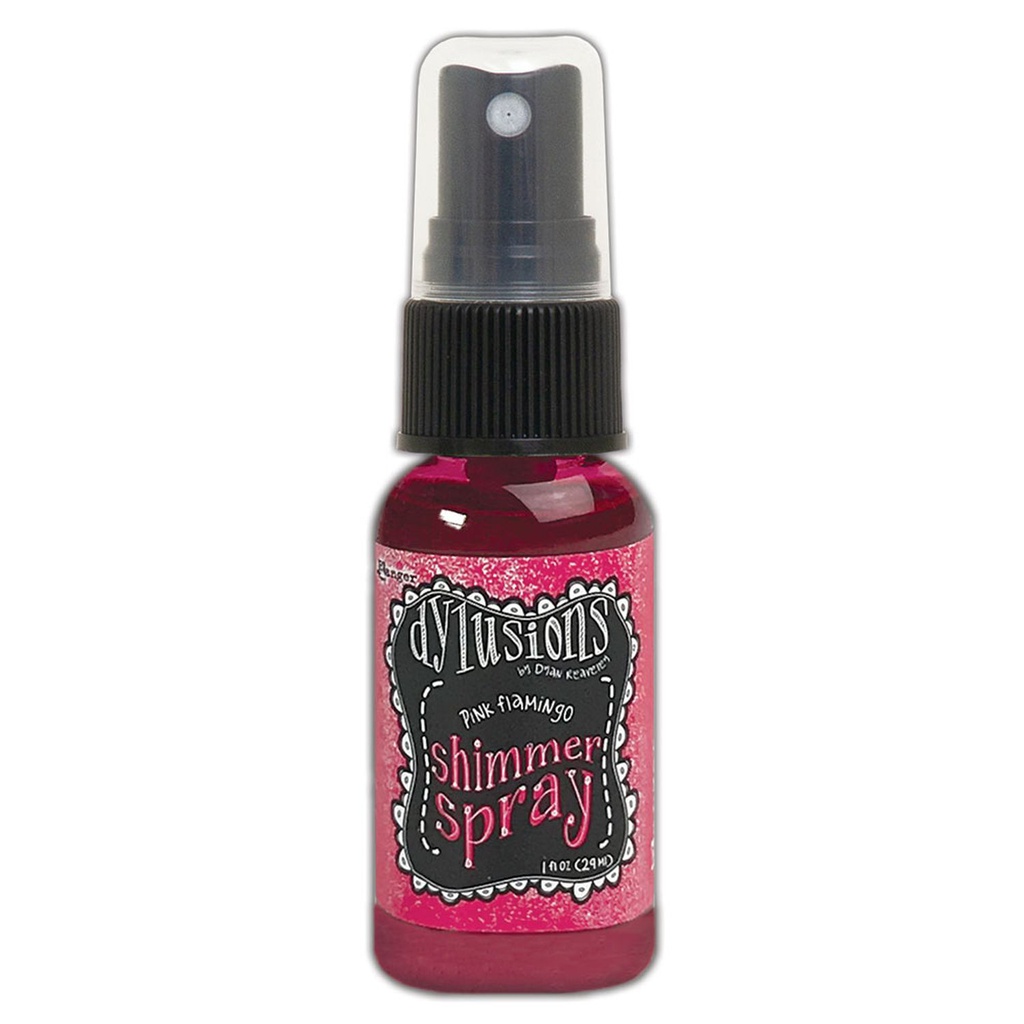 Dylusions Shimmer Spray Pink Flamingo