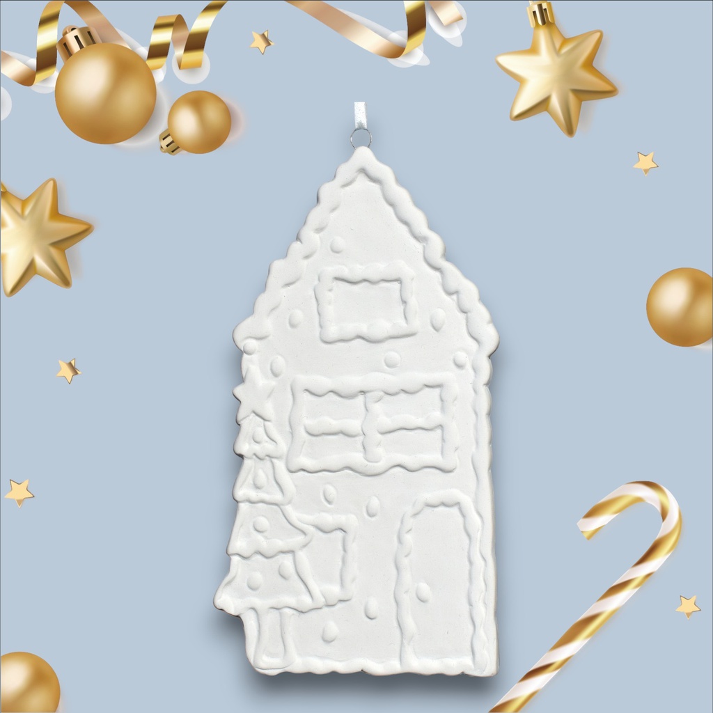 Gingerbread House Tile (wrap of 12)