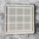 Big Square Checkered Mosaic Tray Silicone Mould