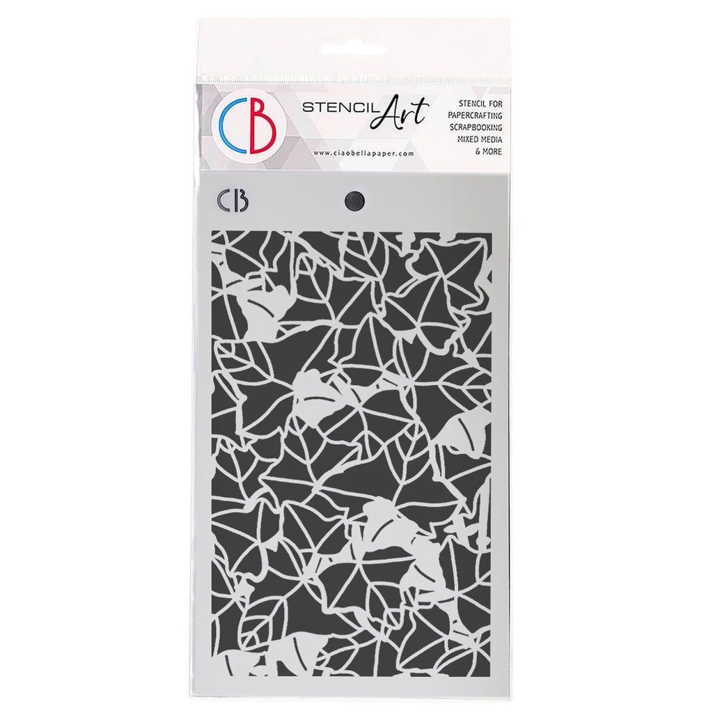 Ciao Bella Paper - Ivy Wall 5"x8" Stencil
