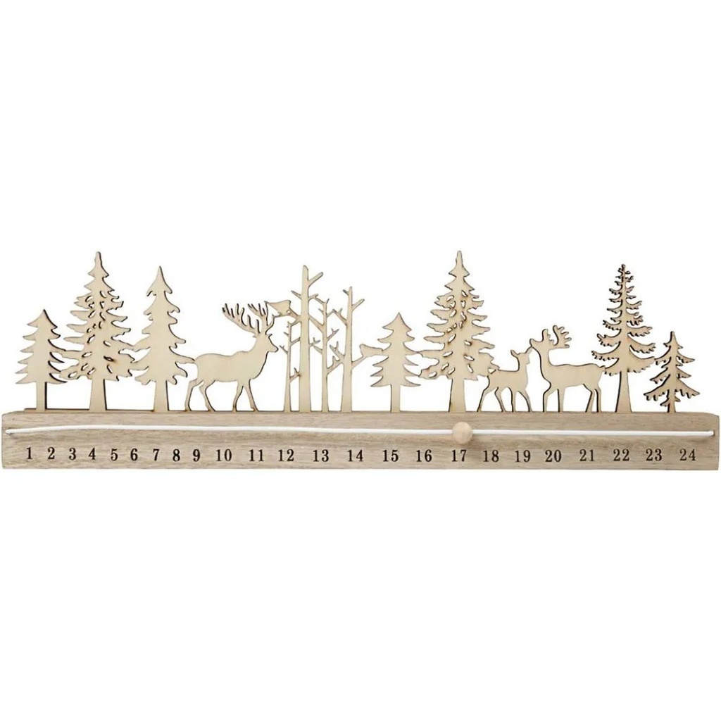 Creativ - Wood Advent Countdown