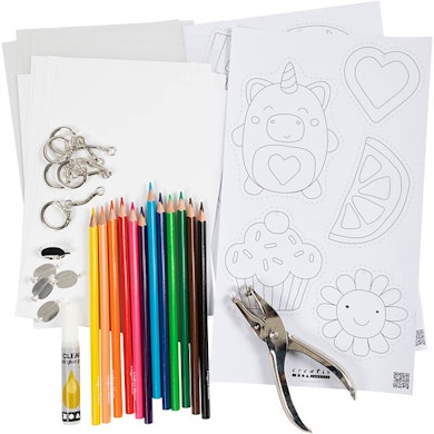 Creativ - Shrink Plastic Craft Mix & Accessories, 
