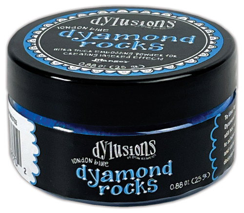 Dylusions Dyamond Rocks - London Blue 