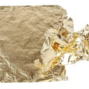 Imitation Metal Leaf - Gold - 25 sheets 16x16cm
