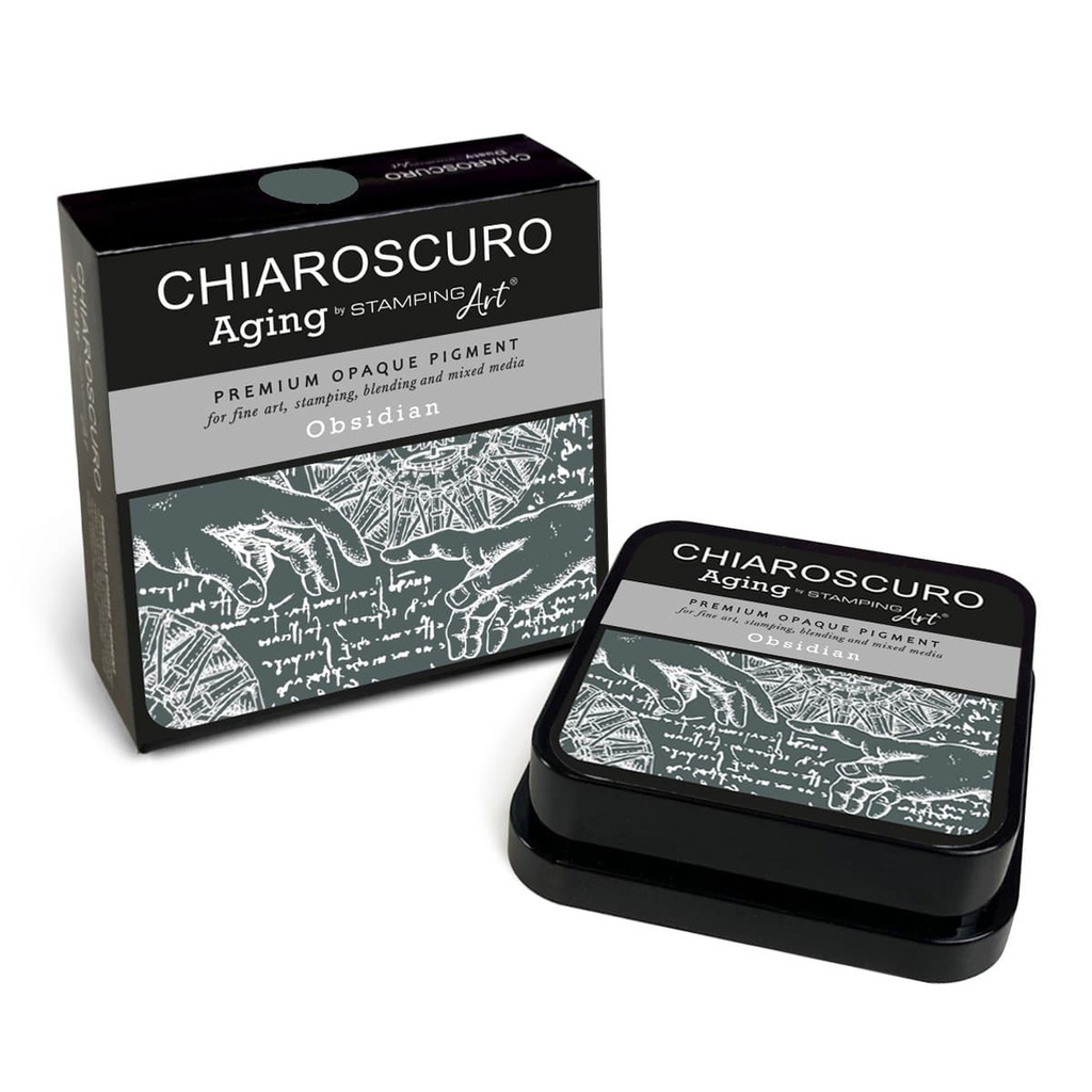 Chiaroscuro Aging Ink Pad Obsidian