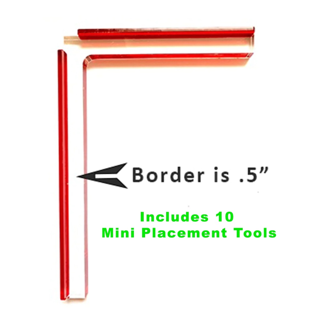 Gelli Arts Mini Placement Tool Class Pack (10 tools)