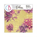 Ciao Bella Paper - Ethereal 6"x6" Deluxe Gold Paper 