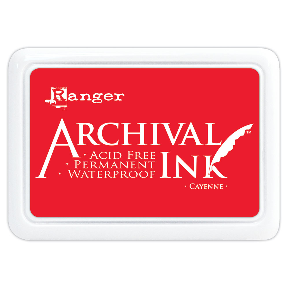 Archival Ink Pad Cayenne