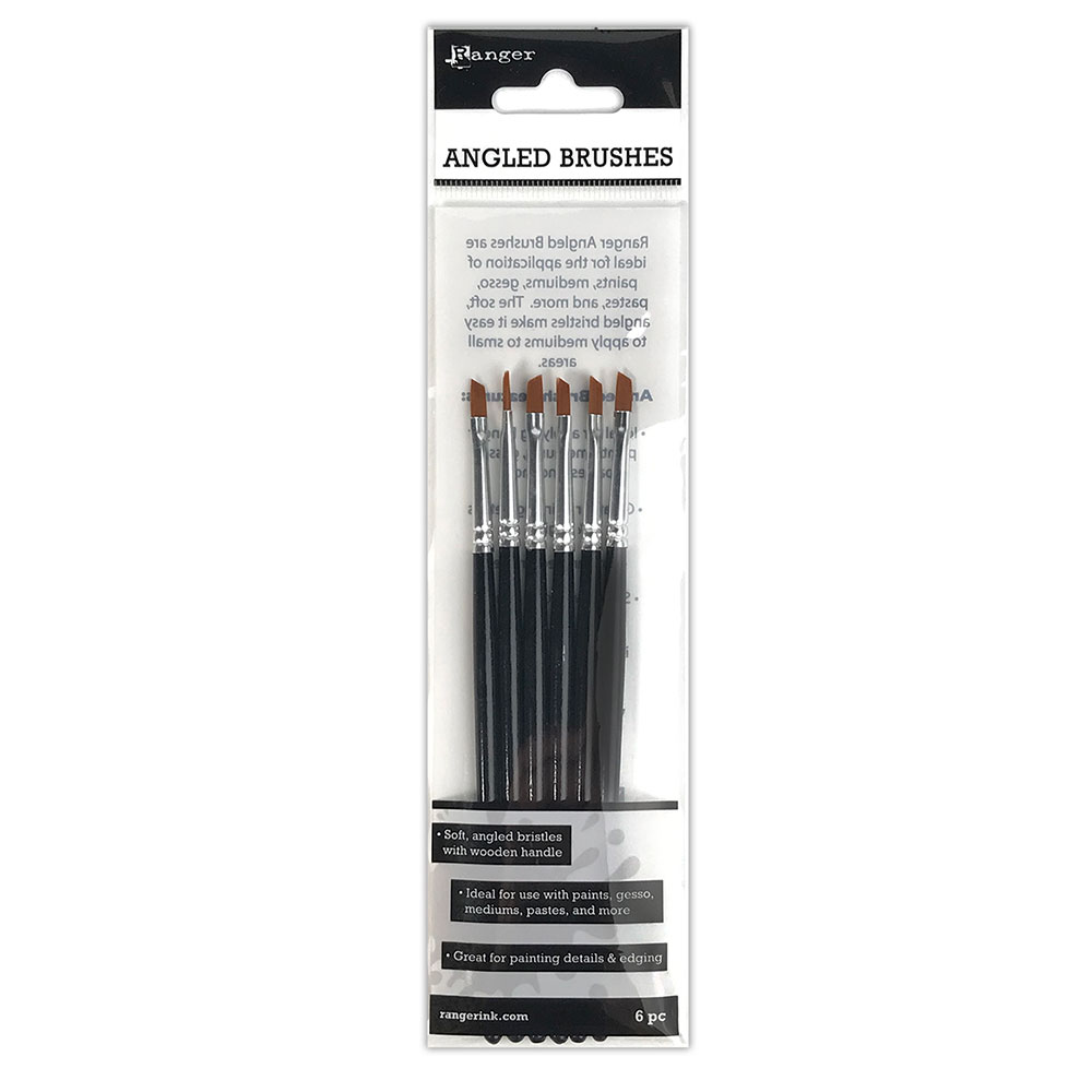 Ranger Angled Brushes (6 pack)