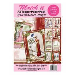 [DMMIPP131] Match It Art Deco Enchantment 2 In 1 Paper Pad