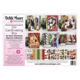 [DMIWCK247] Diy Cardmaking Kit - Art Deco Christmas Glamour