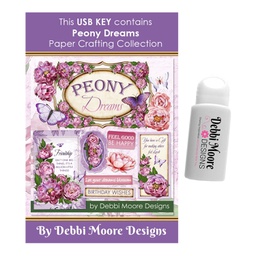 [DMUSB591] Peony Dreams Paper crafting Collection