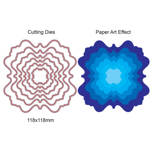 Nesting Die Set - Ornate Square