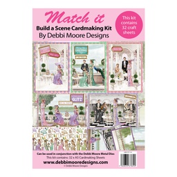 [DMMIPP146] Match It Build A Scene Art Deco Summertime Paper Pack