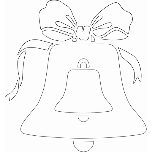 Chime For Christmas Majemask Stencil