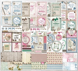 [SDTK002] Sweet Dixie Sewing Sentiments Toppers Kit