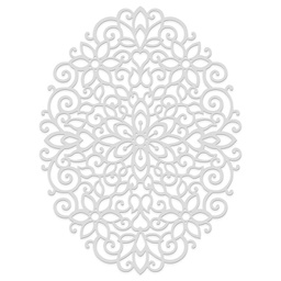 [SDD645] Floral Filigree Oval - Sweet Dixie Cutting Die