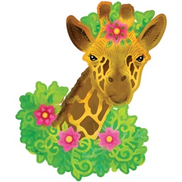 [SDD662] Floral Giraffe- Sweet Dixie Cutting Die