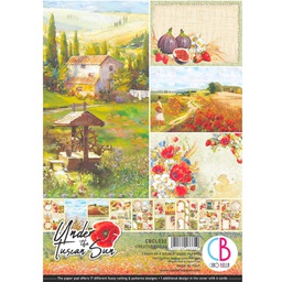 [CBCL032] Under the Tuscan Sun Creative Pad A4 9/Pack