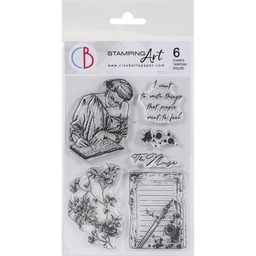 [CBPS6018] Clear Stamp Set 4x6 Muse