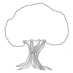 [CDSTBU-01] Bushy Tree - Majemask Stencil