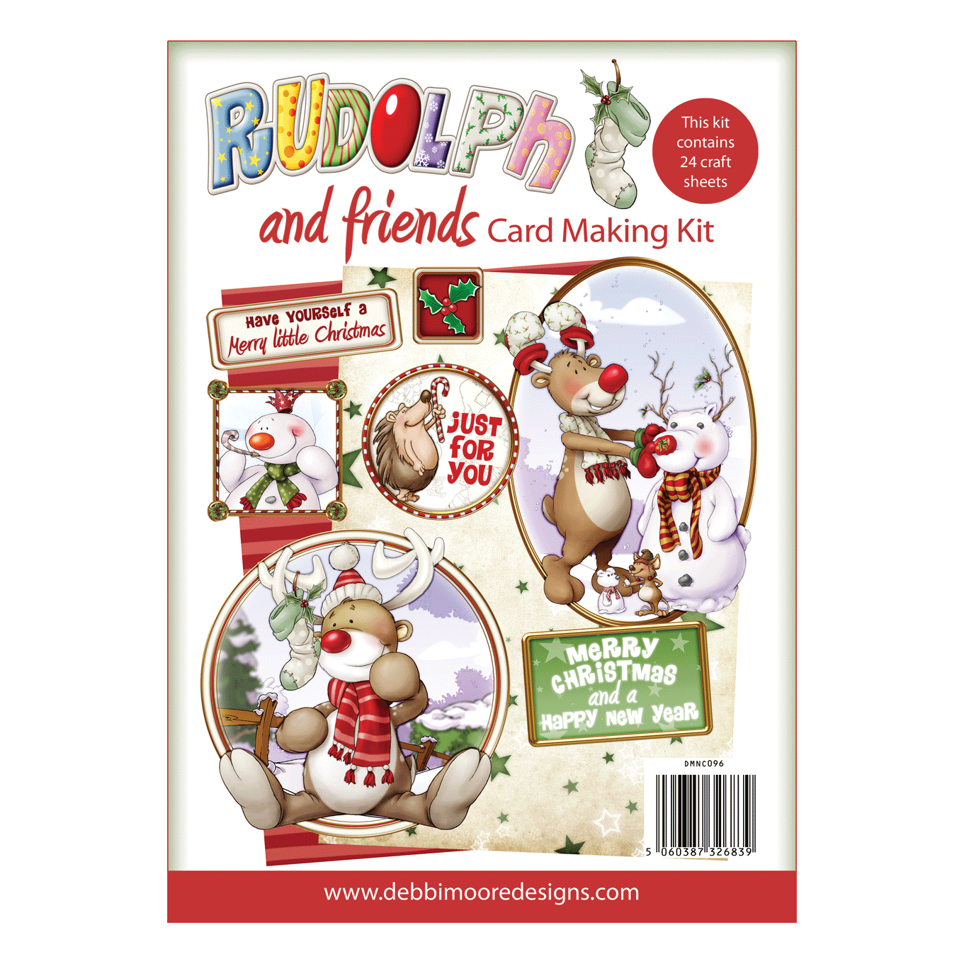 [DMNC096] Rudolph and Friends Cardmaking Kit