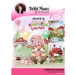 [DMMI156] Match It - Build A Scene Celebration Gnomes Die and Forever Code Set