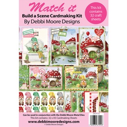 [DMMIPP156] Match It - Build A Scene Celebration Gnomes Pad and Forever Code
