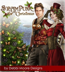 [DMUSB635] SteamPunk Christmas collection USB Key
