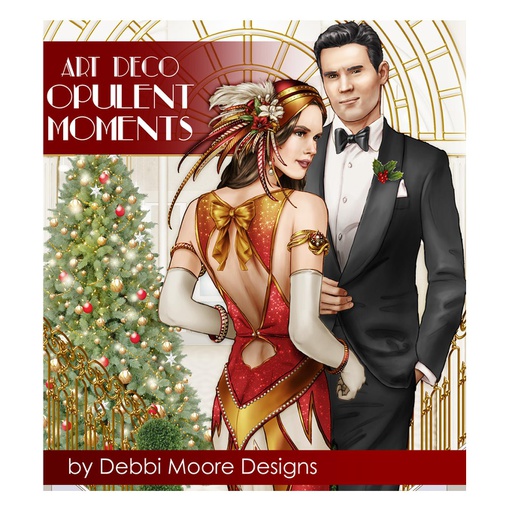 Art Deco Opulent Moments Crafting Collection USB