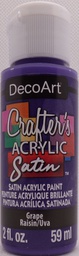 [CLDADCAS12-2OZ] Grape 2oz Crafters Acrylic Satin