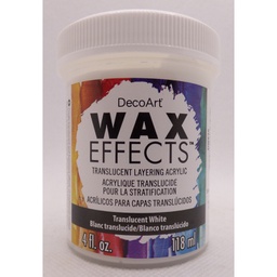 [CLDADWE26-4OZ] Translucent White 4OZ Wax Effects Encaustic Acrylic