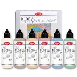 [VD800311100] Blob Paint Kit Modern Pastel 6 Paints 6 x 90 ml