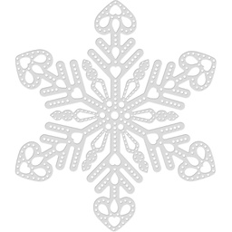 [SDD685] Large Pricked Snowflake Sweet Dixie Cutting Die