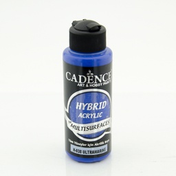 [CA741678] Ultramarine Blue 120 ml Hybrid Acrylic Paint For Multisurfaces