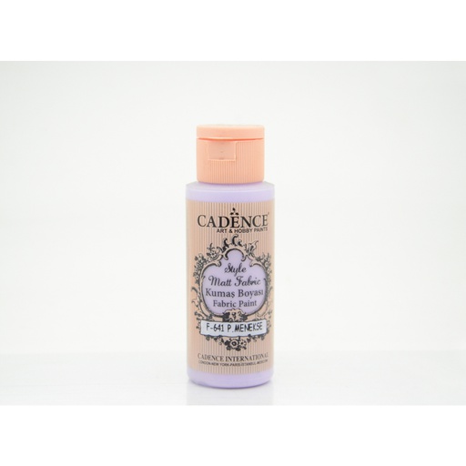 Cadence Style Matt Fabric Paint - Violet (59ml)