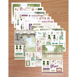 [DMIWCK367] Art Deco Build a Scene Card making kit with Forever Code