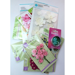 [CC0195] Floral Embellishment Bundle