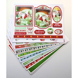 [DMIWCK415] All I Want For Christmas Is Gnomes Cardmaking Kit with Forever Code