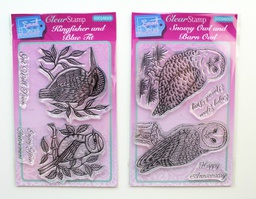 [CC0279] Sweet Dixie Stamp Set Birds and Owls