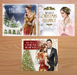 [CC0298] 3 CD Art Deco Christmas Bundle