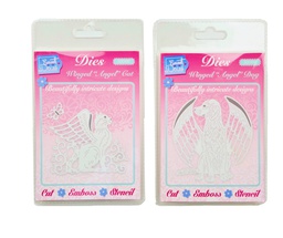 [CC0375] Sweet Dixie Winged Angel Cat and Dog Bundle