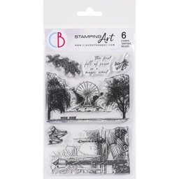 [CBPS6011] Clear Stamp Set 4&quot;x6&quot; The first fall of snow
