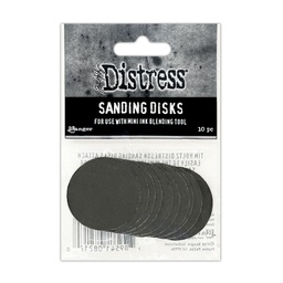 [TDA82170] Tim Holtz Distress Sanding Disks for IBT (10 Pieces)