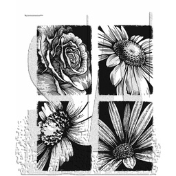 [AGCMS462] Bold Botanicals - Tim Holtz Stamp